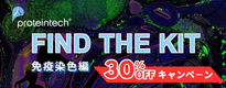 Proteintech�� FIND THE KIT�L�����y�[�� �`�Ɖu���F�ҁ`