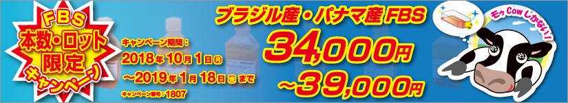 本数・ロット限定 ブラジル産、パナマ産FBS 34,000円〜39,000円キャンペーン 期間:2019年1月18日(金)まで