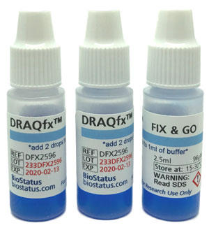 DRAQfx(TM) FIX & GO 近赤外蛍光核染色試薬 (Ready-to-use)