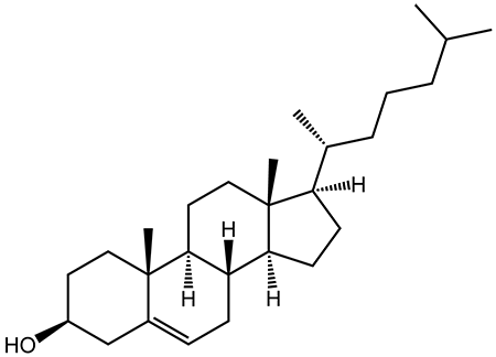 Structure image for plant-derived cholesterol