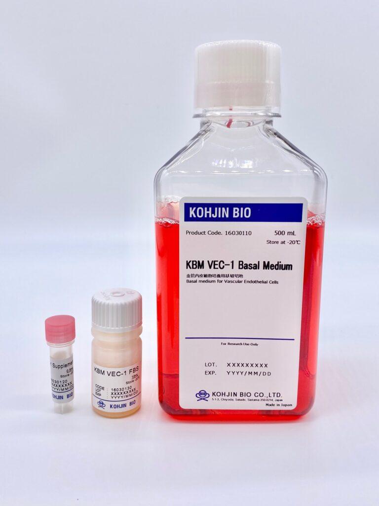 血管内皮細胞培養用培地 KBM VEC-1 | 血管研究や医薬品開発に