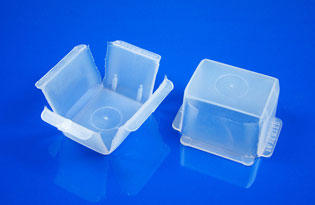 PEEL-A-WAY DISPOSABLE MOLDS 22X30 MM RECTANGULAR, 20MM DEEP, 288/CASE SEND D/S492