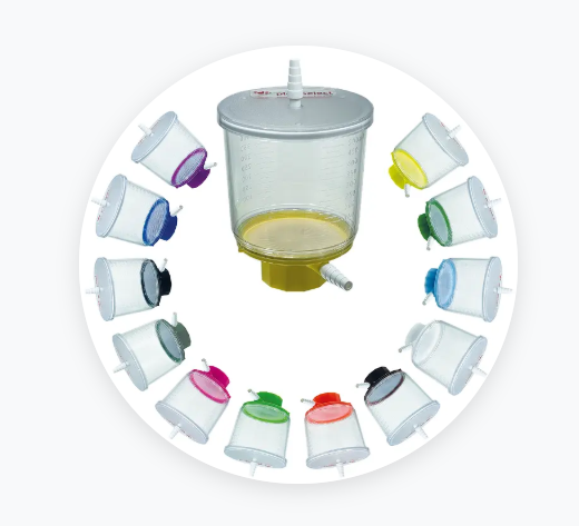 pluriStrainer Maxiのイメージ図